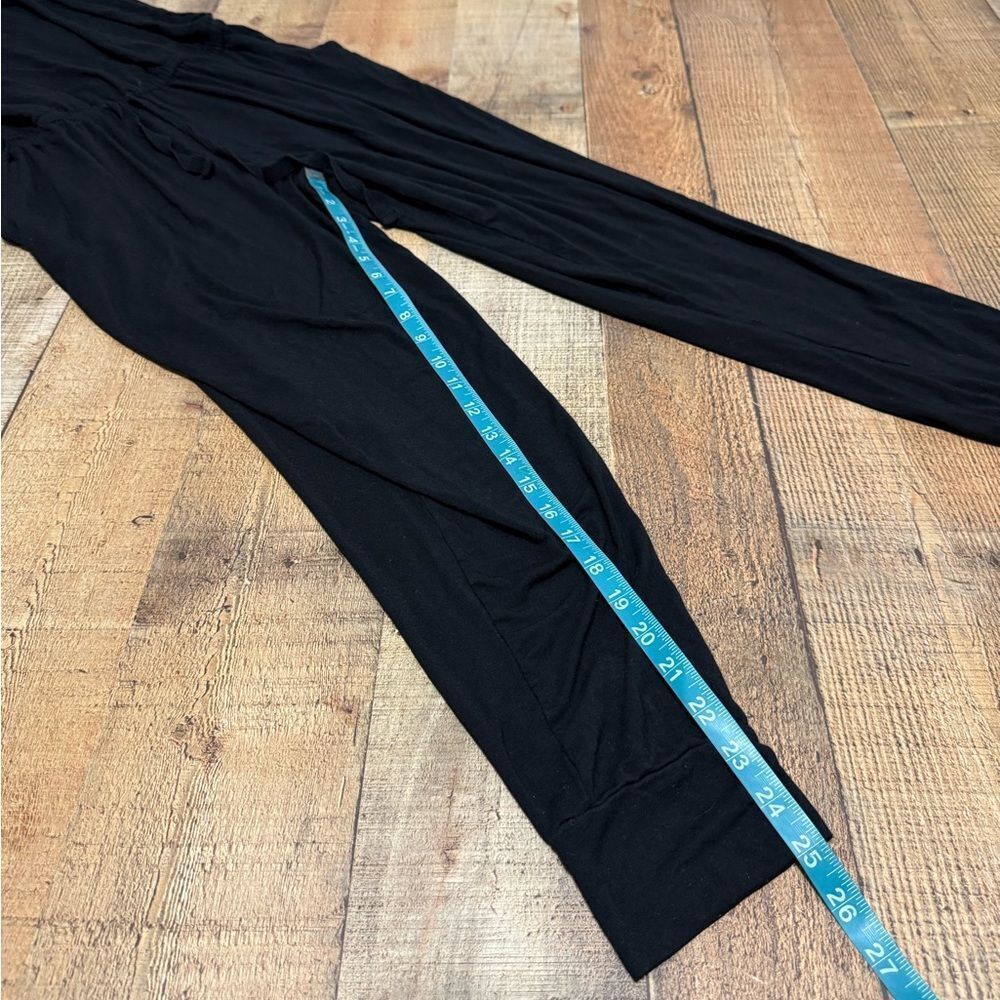 Aerie Racerback Tank Jumpsuit Jogger Black small - Picture 13 of 13